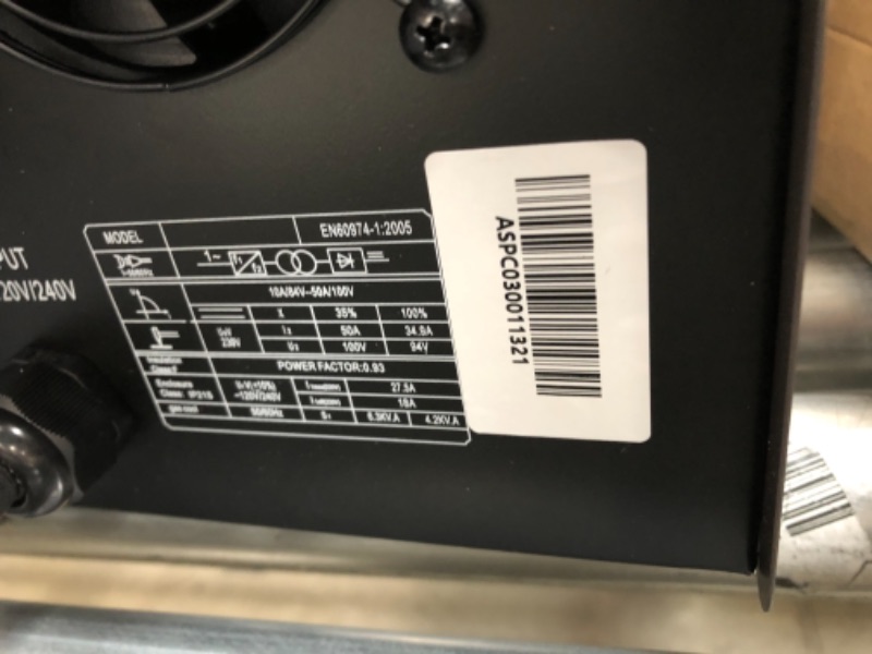Photo 1 of LOTOS LTP5000D 50Amp Non-Touch Pilot Arc Plasma Cutter, Dual Voltage 110V/220V, 1/2 Inch Clean Cut, Brown

**unable to test**
