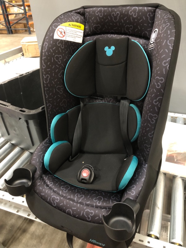 Photo 2 of Disney Baby Jive 2-in-1 Convertible Car Seat, Mickey Teal
