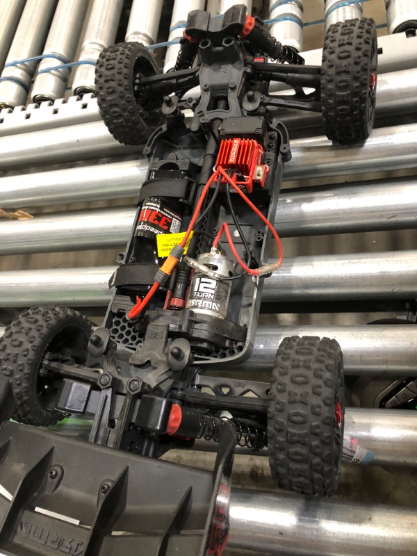 Photo 5 of ARRMA 1/10 Typhon 4X4 V3 MEGA 550 Brushed Buggy RC Truck RTR (Transmitter, Receiver, NiMH Battery and Charger Included), Green, ARA4206V3
