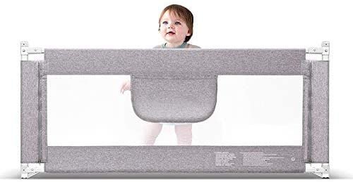 Photo 1 of Bed Rails for Toddlers, Extra Long Kids' Bed Rails Guard, Full Size Baby Bedrail for Children, Infants Safety Guardrail (Gray, 70" L x 30” H)
