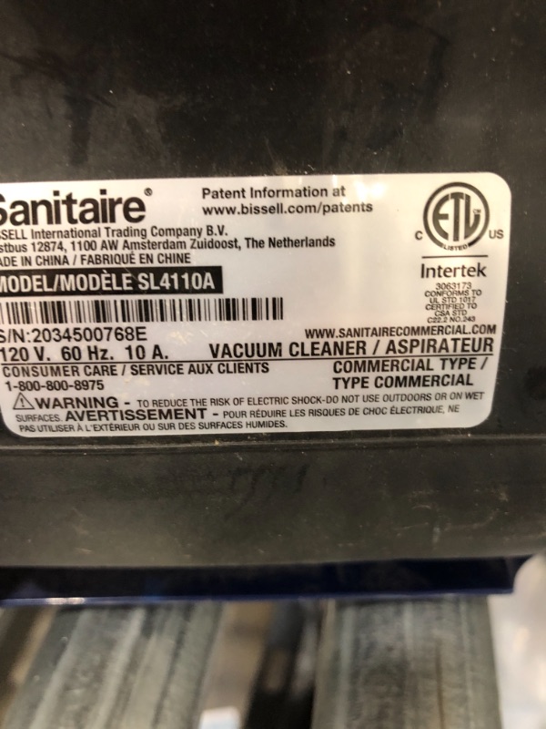 Photo 4 of Sanitaire PROFESSIONAL bagged Upright Vacuum, SL635A
