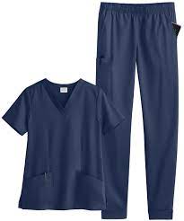 Photo 1 of tafford active stretch women's 5-pocket jogger scrub set  3X BLK