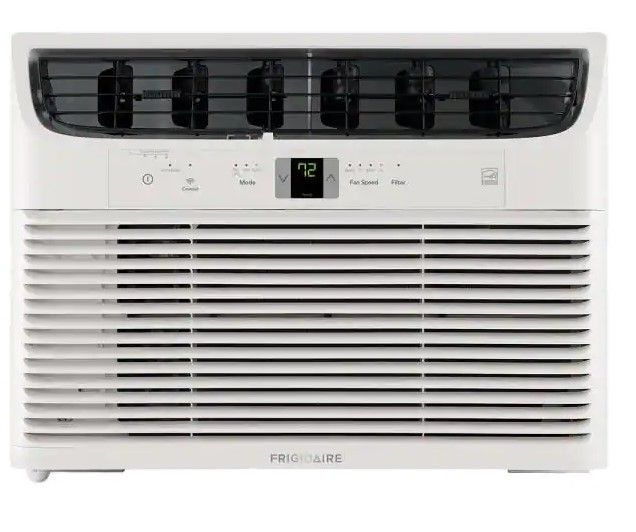 Photo 1 of 15,000 BTU Connected Window-Mounted Room Air Conditioner in White
