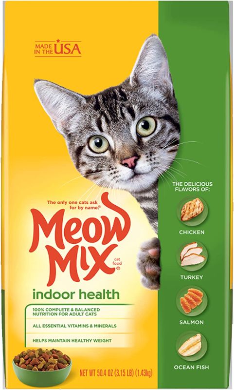 Photo 1 of *BB:03/04/2023*- 4 OF- Meow Mix Indoor Health Dry Cat Food

