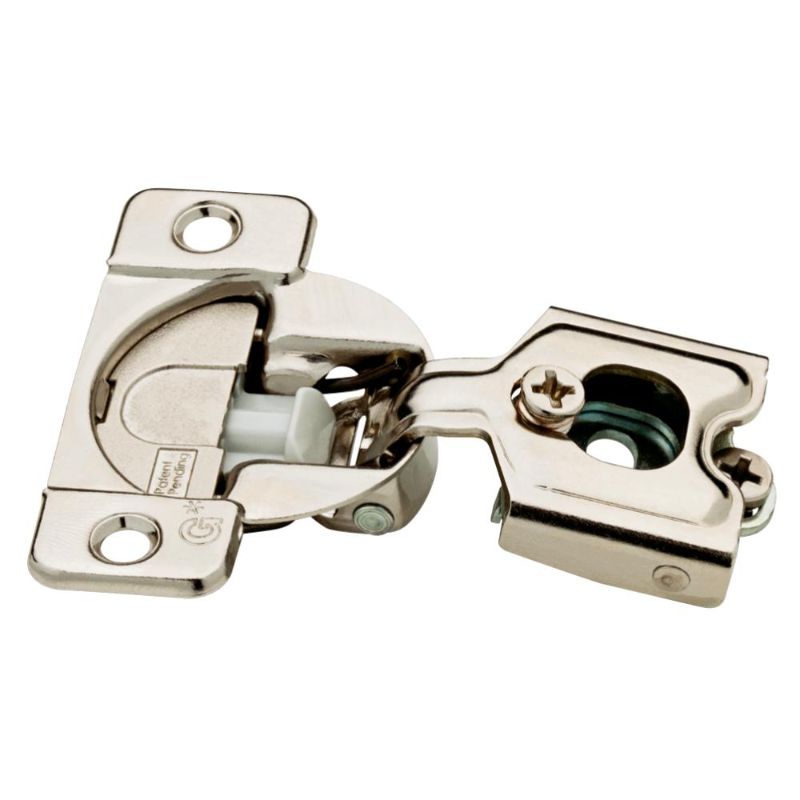 Photo 1 of 35 mm 105-Degree 1-1/4 in. Overlay Soft Close Cabinet Hinge 5-Pairs (10 Pieces)
