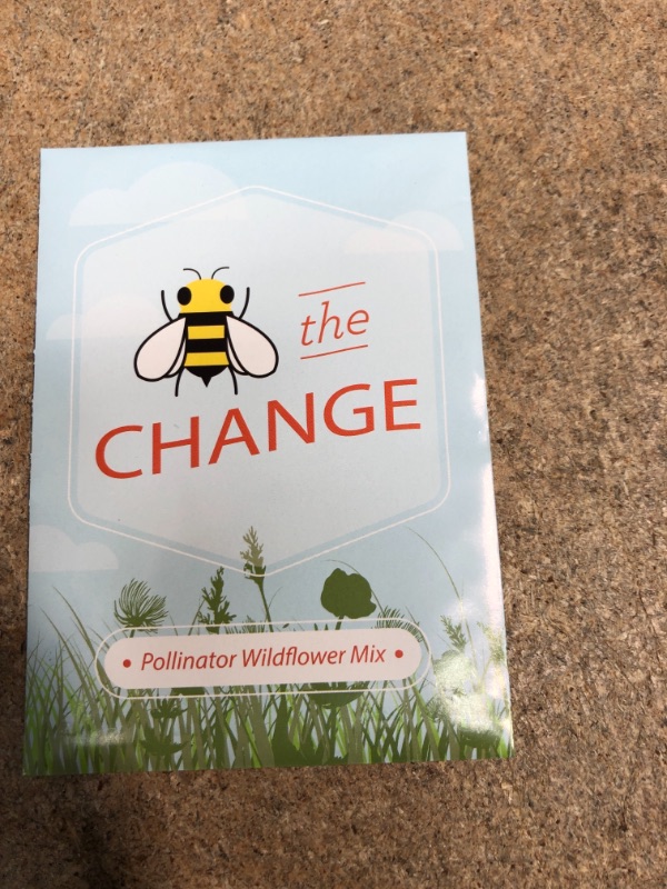 Photo 2 of American Meadows Wildflower Seed Packets ''Bee The Change'' Party Favors (Pack of 20) -