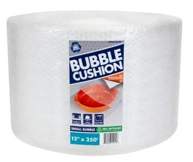 Photo 1 of 3/16 in. x 12 in. x 250 ft. Clear Perforated Bubble Cushion Wrap
