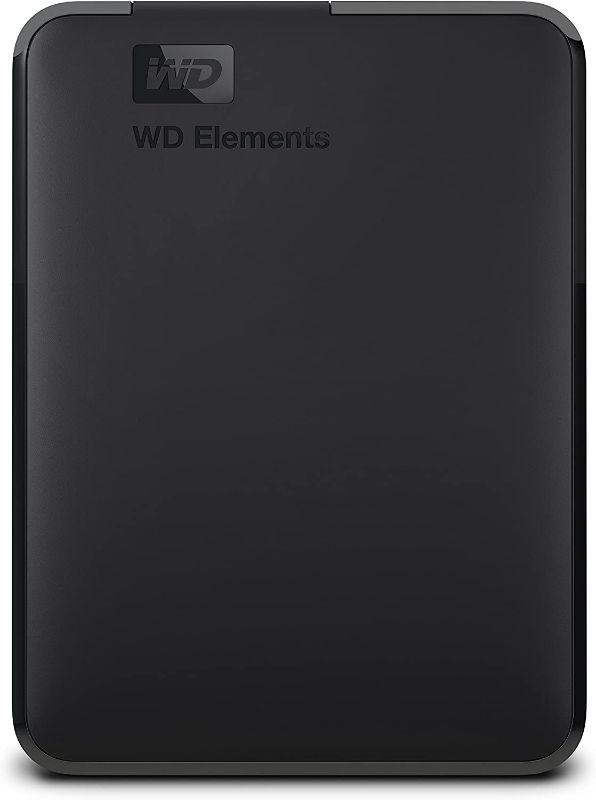 Photo 1 of WD 5TB Elements Portable External Hard Drive HDD, USB 3.0, Compatible with PC, Mac, PS4 & Xbox - WDBU6Y0050BBK-WESN

