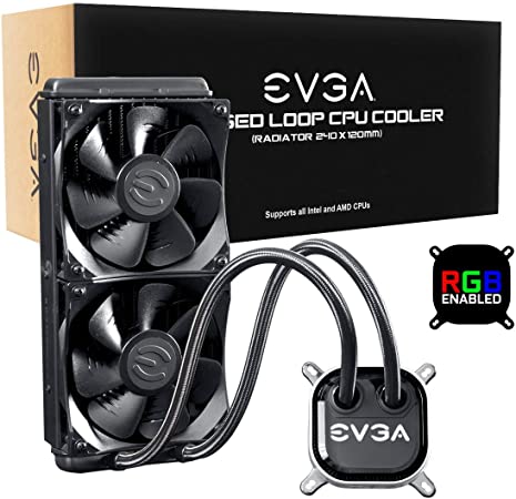 Photo 1 of EVGA CLC 240 Liquid CPU Cooler RGB
