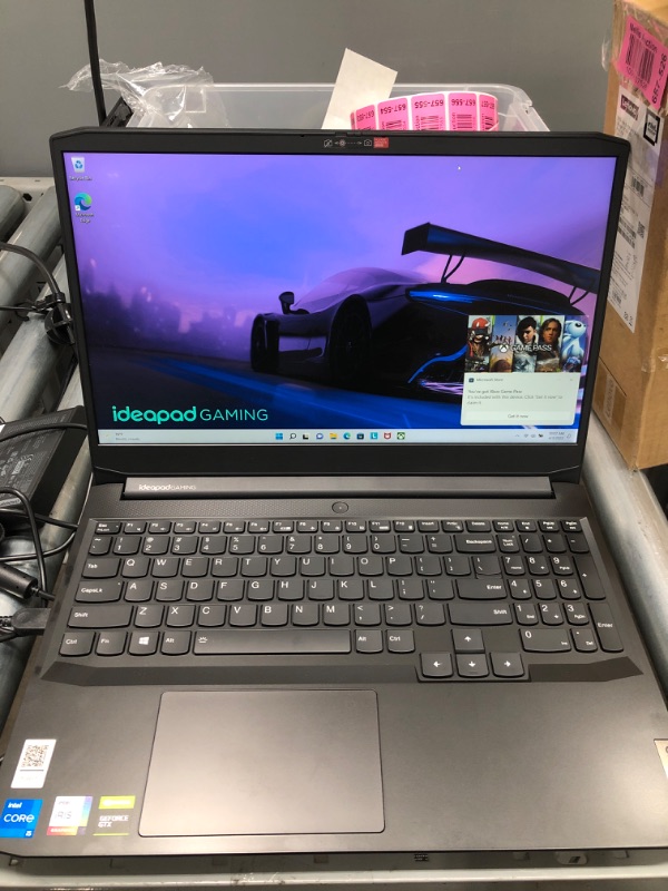 Photo 9 of Lenovo - IdeaPad Gaming 3i 15" Laptop - Intel Core I5-11300H - NVIDIA GeForce GTX 1650 - 8GB Memory - 512GB SSD - Shadow Black
