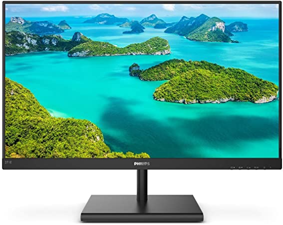 Photo 1 of Philips 271E1S 27" Frameless Monitor, Full HD IPS 1080P, 124% sRGB, FreeSync 75Hz, VESA, 4Yr Advance Replacement
