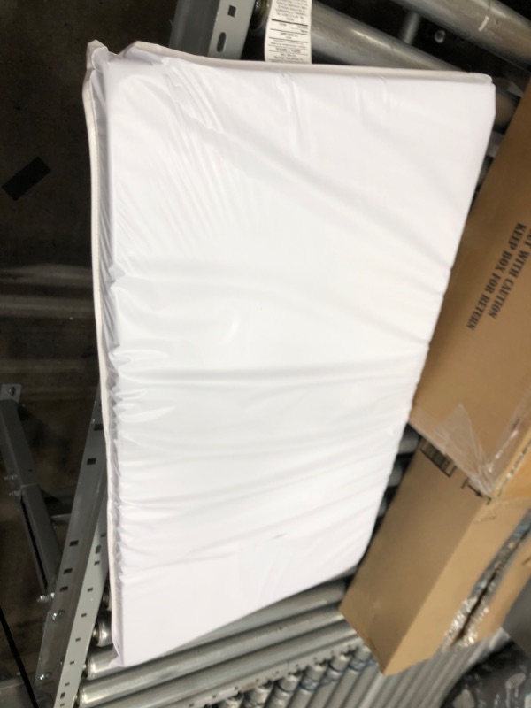 Photo 2 of **DAMAGED***
ABABY Infant Crib Mattress (17 X 31 Inches), White
