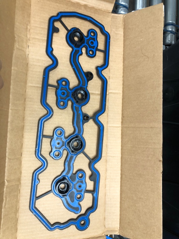 Photo 1 of **INCOMPLETE**
Fel-Pro MS96871 Intake Manifold Gasket Set, Blue
