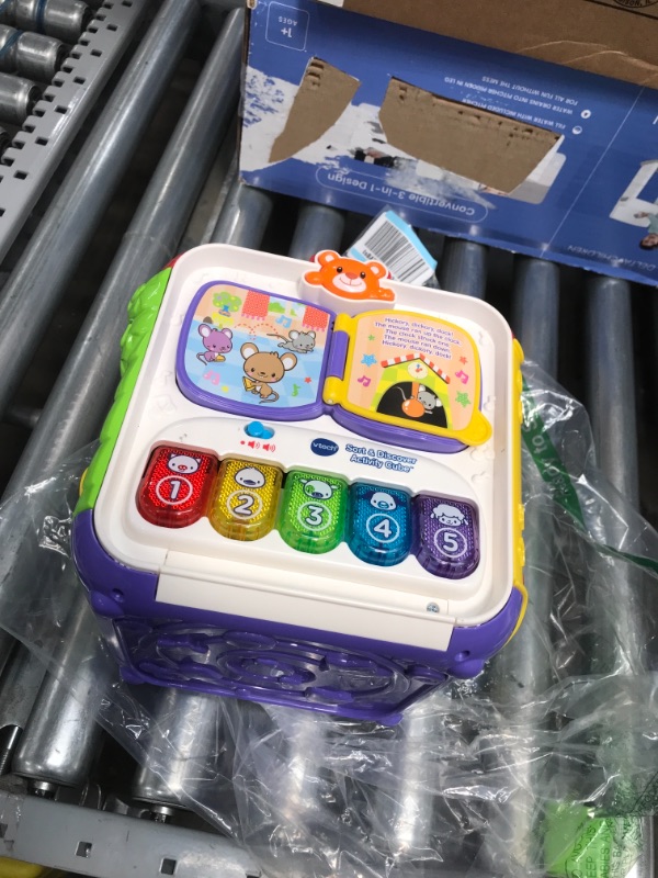 Photo 2 of **INCOMPLETE**
VTech Sort and Discover Activity Cube

