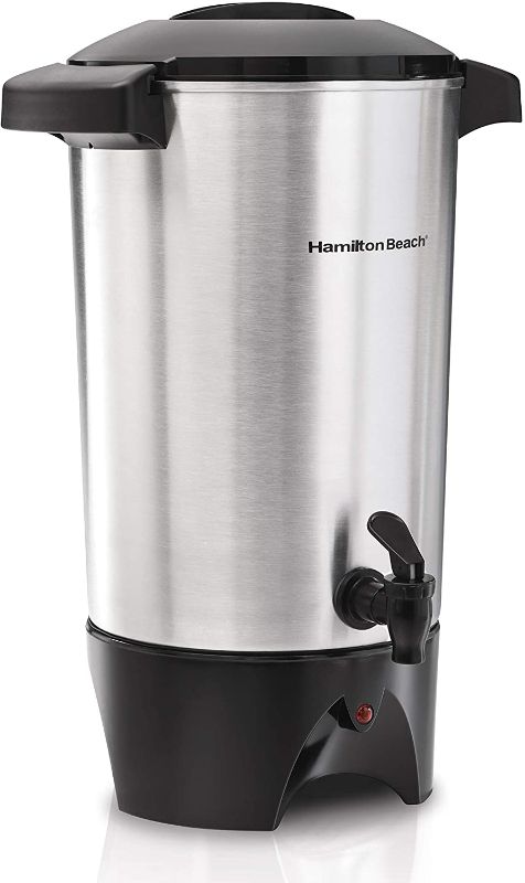 Photo 1 of **PART ONLY**
Hamilton Beach 45 Cup Coffee Urn and Hot Beverage Dispenser, Silver
