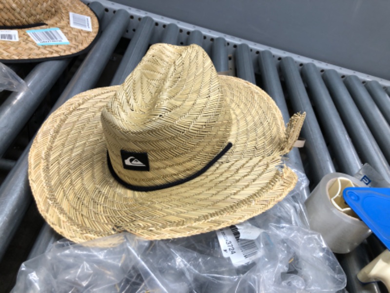 Photo 2 of **DAMAGED**
Quiksilver Men's Pierside Lifeguard Beach Sun Straw Hat (L/XL)
