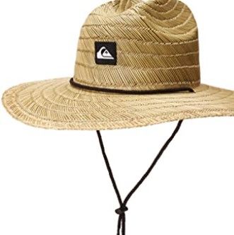 Photo 1 of **DAMAGED**
Quiksilver Men's Pierside Lifeguard Beach Sun Straw Hat (L/XL)
