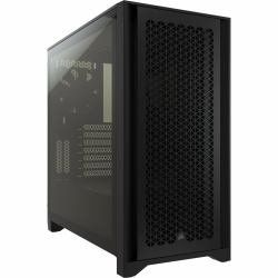 Photo 1 of Corsair 4000D Airflow Tempered Glass Mid-Tower ATX PC Case - Black
