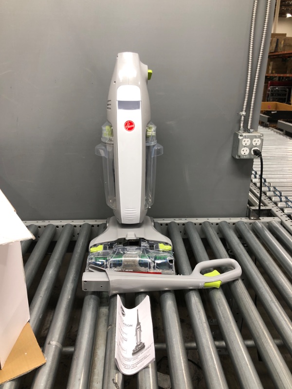 Photo 1 of Hoover FloorMate Deluxe Hard Floor Cleaner Machine, Wet Dry Vacuum, FH40160PC, Silver
