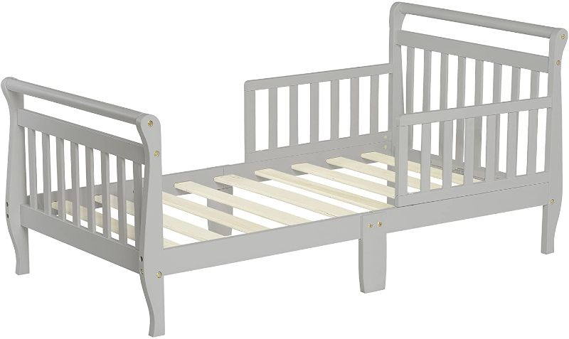 Photo 1 of ***PARTS ONLY*** Dream On Me, Classic Sleigh Toddler Bed, Cool Gray,
