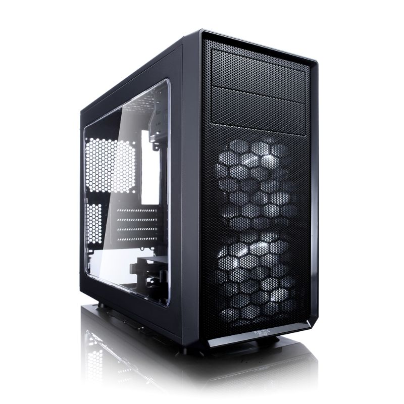 Photo 1 of Fractal Design MicroATX Case (FD-CA-Focus-Mini-BK-W)
