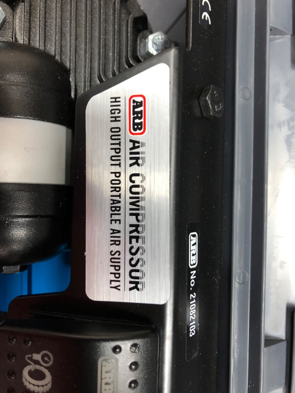 Photo 2 of ARB Inflation Kit Air Compressor and Orange Air Hose Pump Up Kit with Quick Fitting Bundle On Board System, CKMA12 and 171302 Part Numbers in a New Air Systems Printed Box (Compressor & Inflation Kit)
