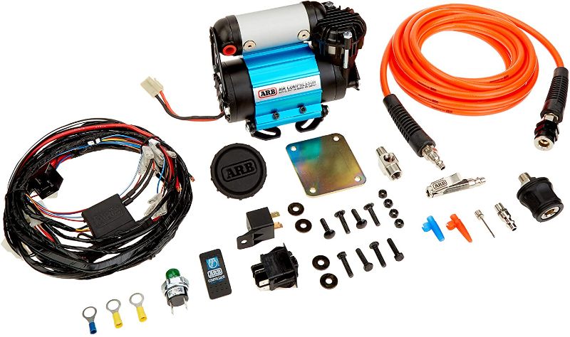 Photo 1 of ARB Inflation Kit Air Compressor and Orange Air Hose Pump Up Kit with Quick Fitting Bundle On Board System, CKMA12 and 171302 Part Numbers in a New Air Systems Printed Box (Compressor & Inflation Kit)
