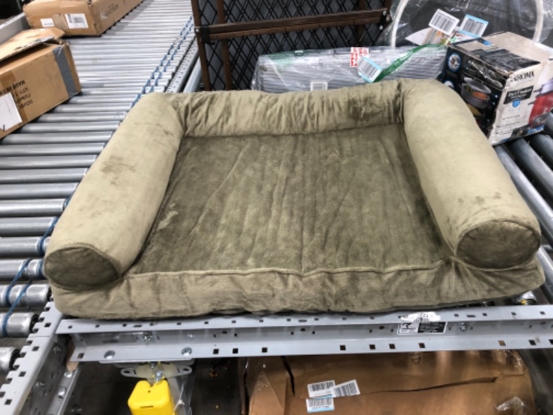 Photo 5 of -NEEDS CLEANING
27' X 31" X 7 " LIGHT GREEN PET BED 
