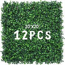 Photo 1 of 12 PCS
20 x 20 fake grass wall decoration