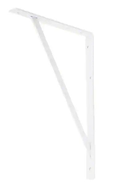 Photo 1 of 16 in. x 10 in. White Heavy-Duty Shelf Bracket
BUNDLE OF 10