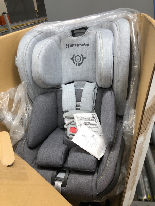 Photo 2 of Knox Convertible Car Seat - Jordan (Charcoal mélange with Citron Accent) Wool Version
