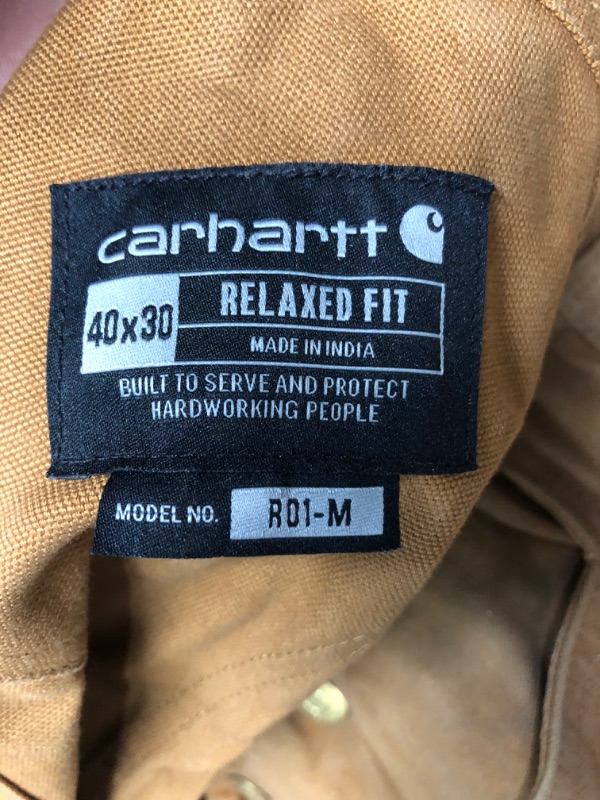 Photo 3 of Carhartt Men's Relaxed Fit Duck Bib Overall
40W x 30L