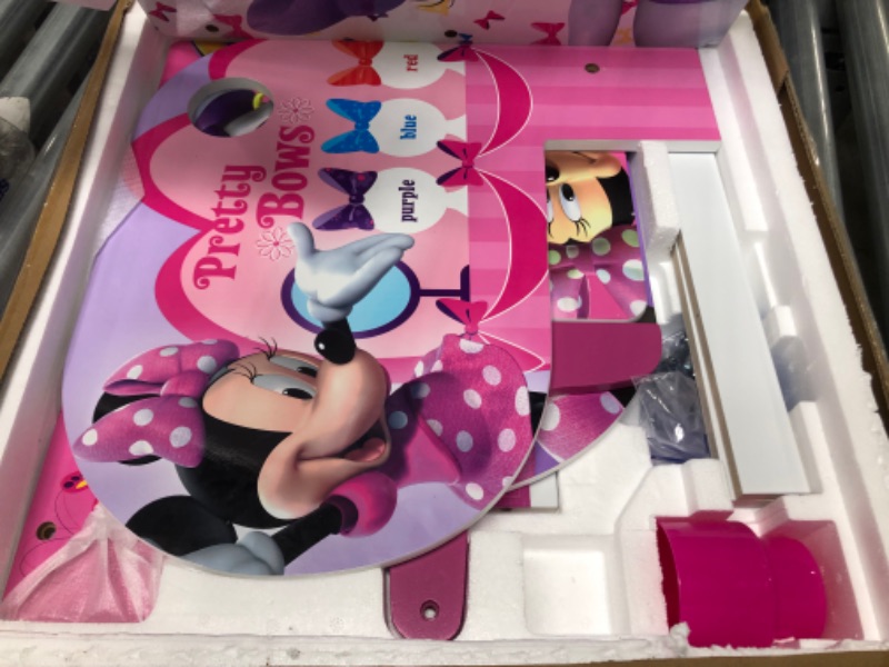 Photo 3 of Delta Children Chair Desk With Stroage Bin, Disney Minnie Mouse
