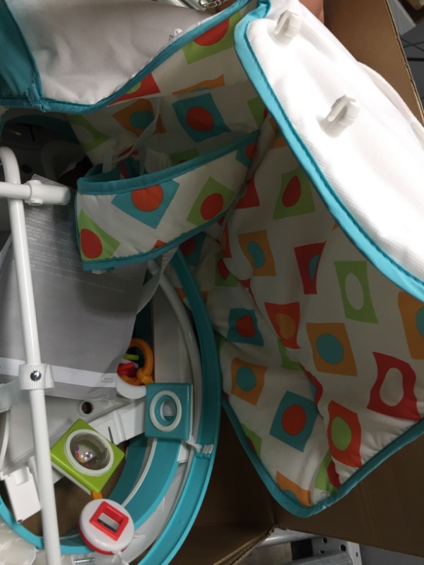 Photo 4 of Fisher Price Infant to Toddler Rocker - Geo Diamonds