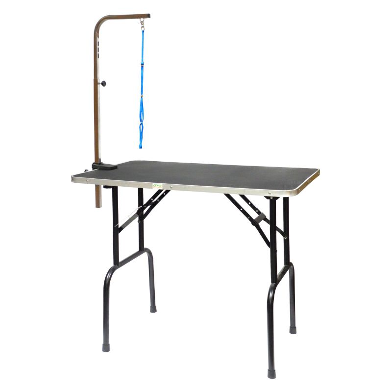 Photo 1 of Go Pet Club Dog Grooming Table with Arm, 30-in