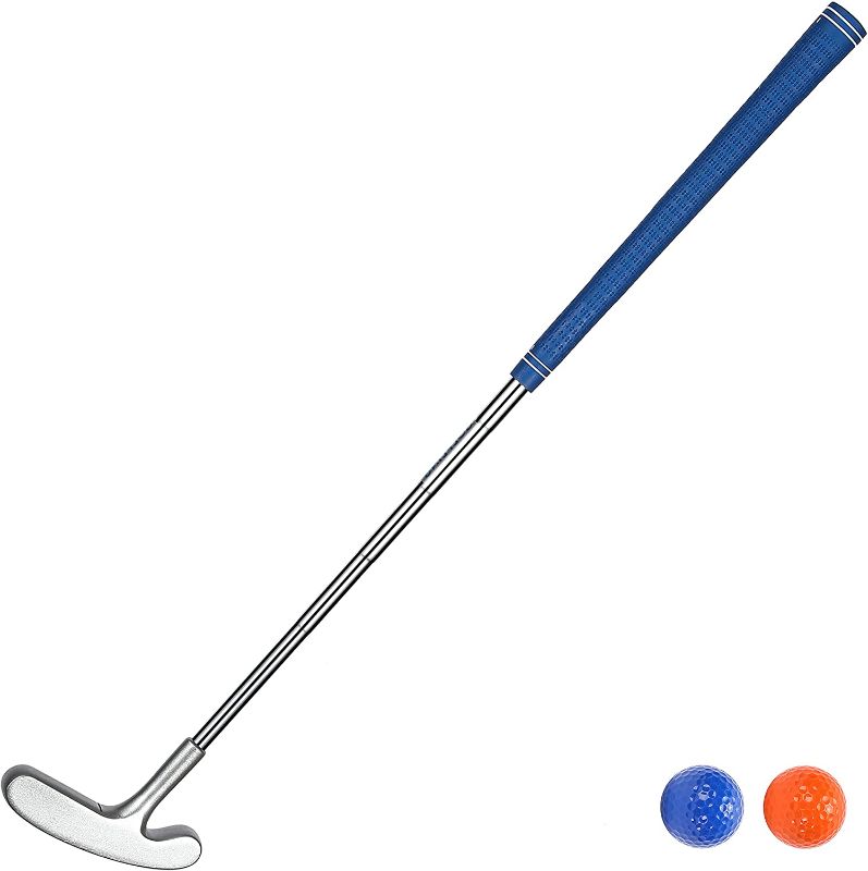 Photo 1 of Golfling Kids Putter for Golf - Kids Golf Putter for Mini Golf - Junior Golf Putter - Kids Putter 5-7 - Kids Golf Clubs 6-8 - Kids putters 3-5 - Two Way Putter - Balls Included
