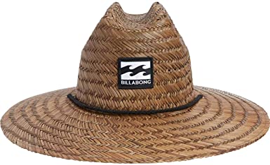 Photo 1 of Billabong Men's Classic Straw Lifeguard Hat - Size 8" x 7"