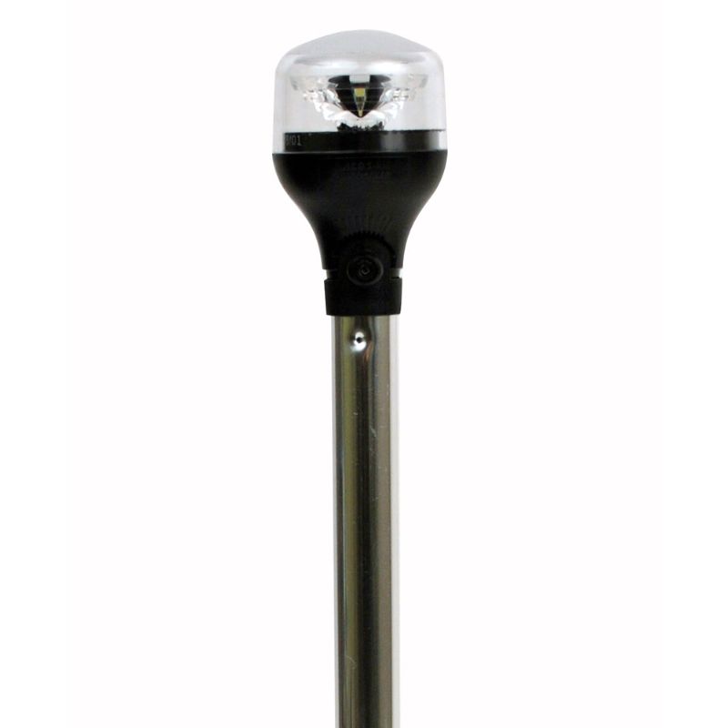 Photo 1 of 24 Black Fold Down Multi-purpose Light with Aluminum Pole - All