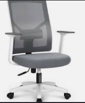 Photo 1 of (STOCK PHOTO INACCURATELY REFLECTS ACTUAL PRODUCT; MISSING GAS LIFT, MANUAL, HARDWARE) comhoma office chair ch153 gray