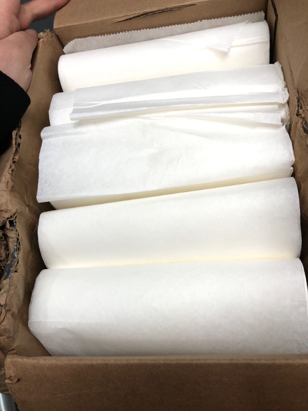 Photo 3 of Avalon Papers 618 Chiro Headrest Rolls, Crepe, 8.5" x 125', White (Pack of 25)