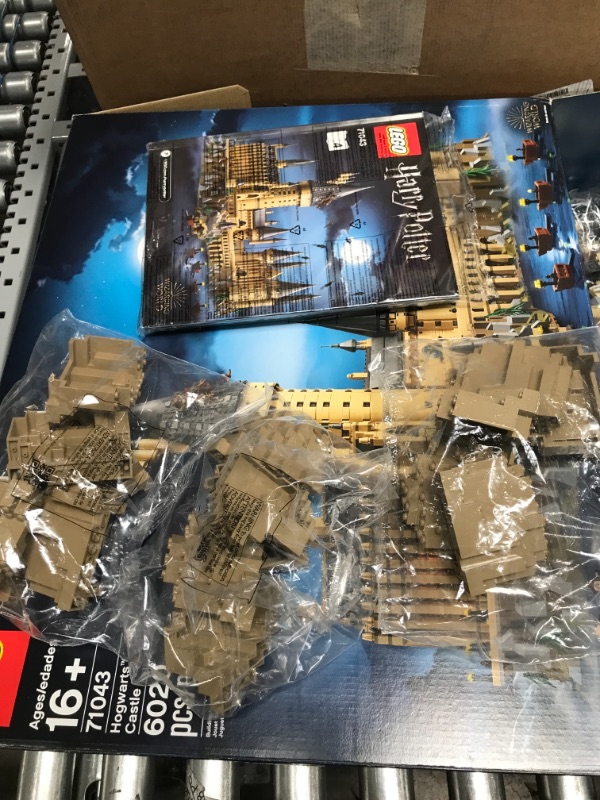 Photo 5 of BAG 27 AND 32 OPENED MISSING SOME PIECES, LEGO Harry Potter Hogwarts Castle 71043 Castle Model Building Kit with Harry Potter Figures Gryffindor, Hufflepuff, and More (6,020 Pieces)
