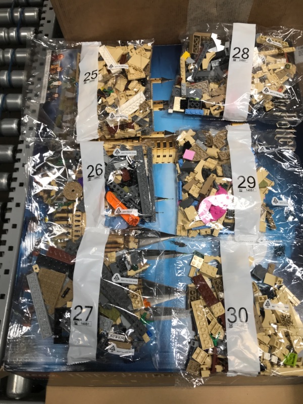 Photo 7 of BAG 27 AND 32 OPENED MISSING SOME PIECES, LEGO Harry Potter Hogwarts Castle 71043 Castle Model Building Kit with Harry Potter Figures Gryffindor, Hufflepuff, and More (6,020 Pieces)
