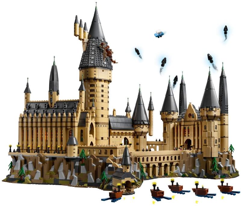 Photo 1 of BAG 27 AND 32 OPENED MISSING SOME PIECES, LEGO Harry Potter Hogwarts Castle 71043 Castle Model Building Kit with Harry Potter Figures Gryffindor, Hufflepuff, and More (6,020 Pieces)
