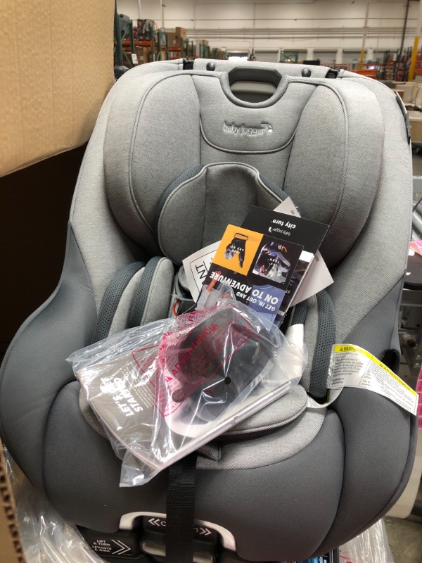 Photo 2 of Baby Jogger City Turn Convertible Car Seat, Phantom Grey