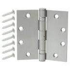 Photo 1 of 3 pack Everbilt 162275-4-1/2 in. Satin Chrome Ball Bearing Hinge
