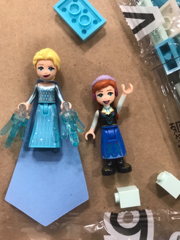 Photo 3 of MISSING PIECES**USED**LEGO LEGO Disney the Ice Castle 43197 Building Toy Kit; a Gift That Inspires Independent Princess Play; New 2021 (1,709 Pieces)
