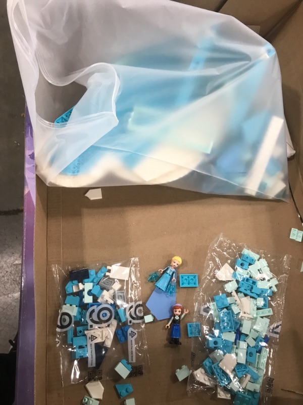 Photo 6 of MISSING PIECES**USED**LEGO LEGO Disney the Ice Castle 43197 Building Toy Kit; a Gift That Inspires Independent Princess Play; New 2021 (1,709 Pieces)
