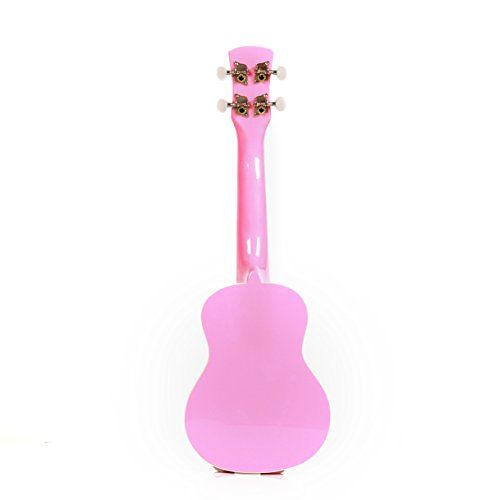 Photo 1 of Hola! HM-21 Soprano Ukulele, Color Series (Candy Pink)
