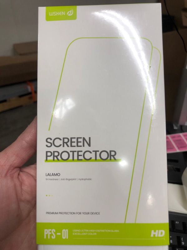 Photo 2 of WSKEN for iPhone 12 Pro max (6.7 inch) Screen Protector
