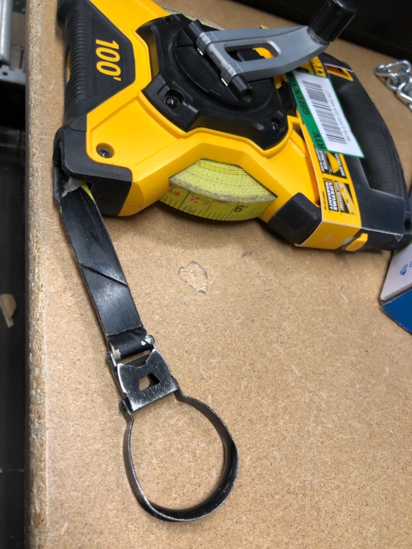 Photo 3 of **USED** DEWALT 100 ft. Fiberglass Long Tape Measure